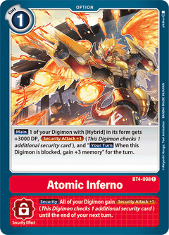 Atomic Inferno - BT4-098 - Common