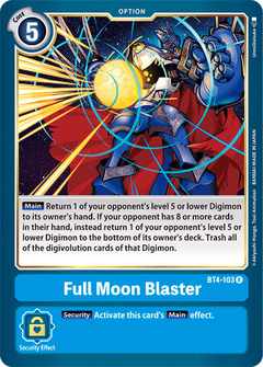 Full Moon Blaster - BT4-103 - Rare