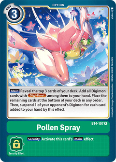 Pollen Spray - BT4-107 - Rare