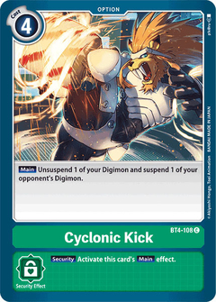 Cyclonic Kick - BT4-108 - Common