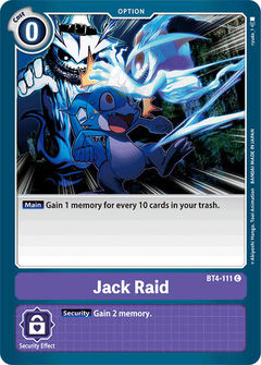 Jack Raid - BT4-111 - Common