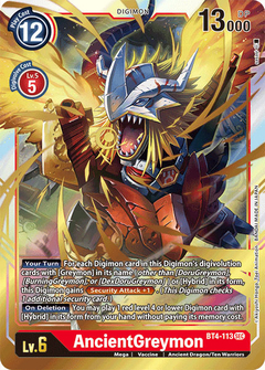 AncientGreymon - BT4-113 - Secret Rare