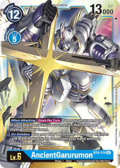 AncientGarurumon - BT4-114 - Secret Rare