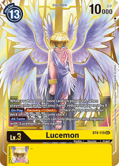 Lucemon - BT4-115 - Secret Rare