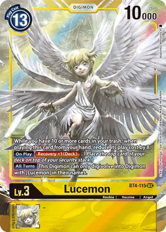 Lucemon (Alternate Art) - BT4-115 - Secret Rare