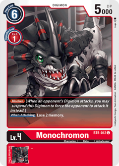 Monochromon - BT5-012 - Common