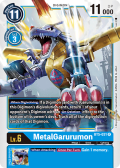 MetalGarurumon - BT5-031 - Rare