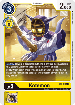 Kotemon - BT5-034 - Common