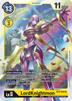 LordKnightmon - BT5-045 - Super Rare