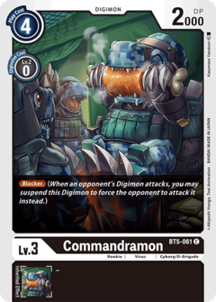 Commandramon - BT5-061 - Common