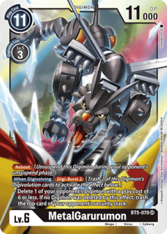 MetalGarurumon - BT5-070 - Super Rare