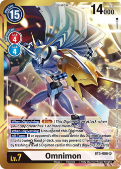 Omnimon (Alternate Art - As' Maria) - BT5-086 - Super Rare