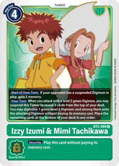 Izzy Izumi & Mimi Tachikawa - BT5-089 - Rare