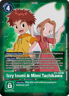 Izzy Izumi & Mimi Tachikawa - BT5-089 - Box Topper