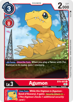 Agumon - BT6-007 - Uncommon