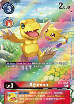 Agumon (Alternate Art) - BT6-007 - Uncommon