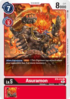 Asuramon - BT6-014 - Common