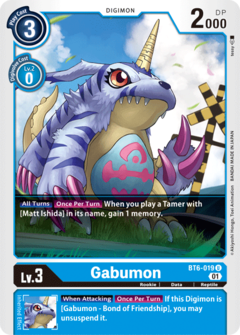 Gabumon - BT6-019 - Uncommon