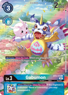 Gabumon (Alternate Art) - BT6-019 - Uncommon