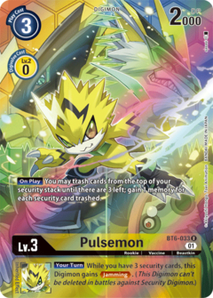 Pulsemon (Alternate Art) - BT6-033 - Rare