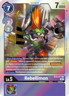 Rebellimon - BT6-077 - Rare