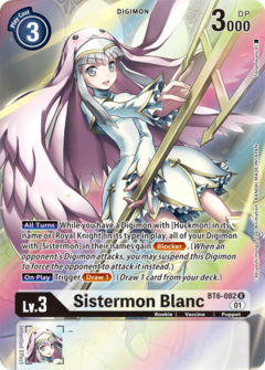 Sistermon Blanc (Alternate Art) - BT6-082 - Rare