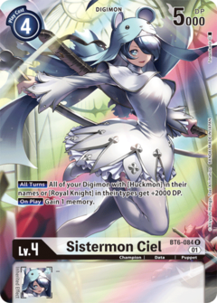 Sistermon Ciel (Alternate Art) - BT6-084 - Rare