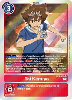 Tai Kamiya - BT6-087 - Rare