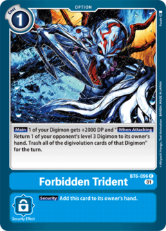 Forbidden Trident - BT6-096 - Common