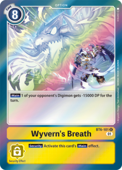 Wyvern's Breath - BT6-101 - Rare