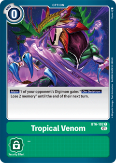 Tropical Venom - BT6-102 - Common