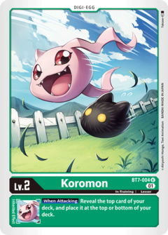 Koromon - BT7-004 - Uncommon