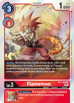 Flamemon - BT7-008 - Rare