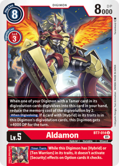 Aldamon - BT7-014 - Uncommon