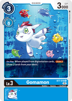 Gomamon - BT7-018 - Uncommon