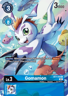 Gomamon (Alternate Art) - BT7-018 - Uncommon