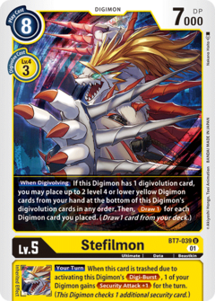 Stefilmon - BT7-039 - Uncommon