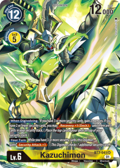 Kazuchimon (Alternate Art) - BT7-041 - Super Rare