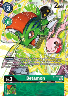 Betamon (Alternate Art) - BT7-044 - Rare