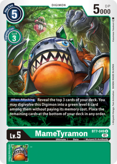 MameTyramon - BT7-049 - Uncommon