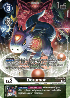 Dorumon (Alternate Art) - BT7-056 - Rare