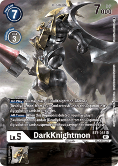 DarkKnightmon (Alternate Art) - BT7-063 - Super Rare