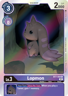 Lopmon - BT7-068 - Rare