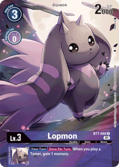 Lopmon (Alternate Art) - BT7-068 - Rare