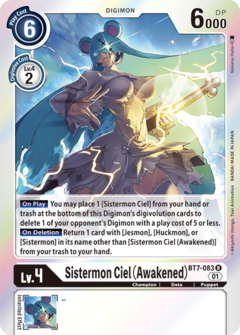 Sistermon Ciel (Awakened) - BT7-083 - Rare