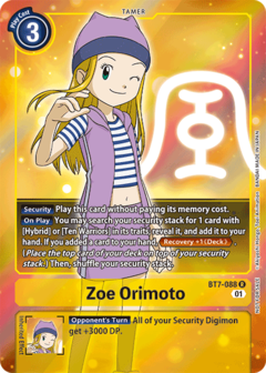 Zoe Orimoto - BT7-088 - Box Topper