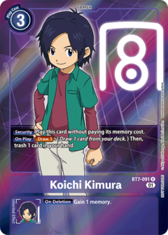 Koichi Kimura - BT7-091 - Box Topper