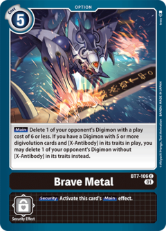 Brave Metal - BT7-106 - Common