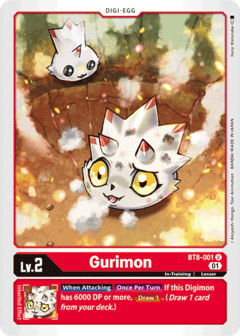 Gurimon - BT8-001 - Uncommon