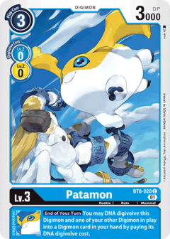 Patamon - BT8-020 - Common